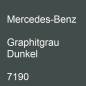 Preview: Mercedes-Benz, Graphitgrau Dunkel, 7190.